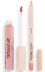 Makeup Revolution Set Makeup Revolution: Makeup Revolution, Ruj lichid, Queen, 3 ml + Makeup Revolution, Precision, Lip Liner, Queen, 1 g