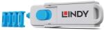 Lindy 4xHDMI port Blocker blue (LY-40320) - typec