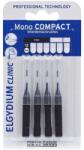  Set, Elgydium, Interdental Brush, Black, 4 pcs
