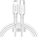 Baseus Cablu USB Baseus BMX Mini MFI CATLSW-A02, 18W, tip Lightning 1.2m, Alb