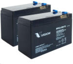 Vision HPS12-36W-F2 12V 9Ah nagy áramú zárt ólomakkumulátor (HPS12-36W-F2)