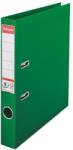 Esselte Biblioraft A4, plastifiat PP/PP, margine metalica, 50 mm, ESSELTE No. 1 Power - verde verde A4 Biblioraft plastifiat 50 mm (ES-811460)