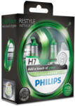 Philips Set 2 becuri auto halogen pentru far Philips ColorVision Green H7 55W 12V 12972CVPGS2 (AC4945)