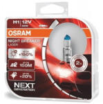 OSRAM Set doua becuri auto halogen Osram Night Breaker Laser Next Generation +150% H1 55W 12V 64150NL-DUO (AC50511)