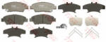 TRW Set placute frana, frana disc TRW GDB3493 (GDB3493)