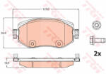 TRW Set placute frana, frana disc TRW GDB2175 (GDB2175) - autoeco