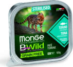 Monge BWild Grain Free Cat Sterilised Tonhal és zöldségek 100 g