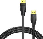Vention Cablu video Vention, DisplayPort(T) la DisplayPort(T), 5m, rezolutie maxima 8K la 60Hz / 4K la 120Hz, conectori auriti, cupru / argint, invelis PVC, negru, HCDBJ (timbru verde 0.80lei) - 6922794762091
