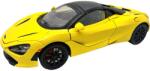 Che zhi Macheta McLaren galben 720S Spider 1: 24 metal lumini si sunete usi capote functionale (JPT)