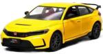  Macheta Honda Civic Type R galbena Welly 1: 34 replica metal usi deschise cu resort