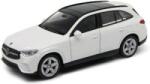 Welly Macheta Mercedes GLC alb Welly 1: 34 replica metal usi deschise cu resort (JPT)