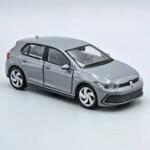 Welly Macheta Volkswagen Golf 8 GTI gri Welly 1: 34 replica metal usi deschise cu resort (JPT)