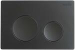 kielle Gemini New I - Clapetă de acționare spălare, negru mat 70231040 (70231040)