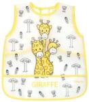 Babyono Детска престилка Babyоno - Животни, жълта (5901435407134-жълт) - ozone