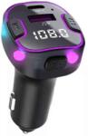 Autolife C49 Bluetooth kihangosító 5.3+EDR RGB - FM/Transmitter - 12/24V (53036) - aruhaz