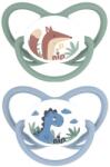 NIP Латексови залъгалки NIP - Family, Динозавър и лисица, 5-18 м, 2 броя (340008213105443) - ozone