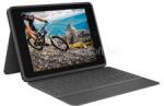 Logitech Rugged Folio Touch billentyűzettok 7. , 8. , 9. generációs iPadhez német lokalizáció (grafitszürke) (920-009313) (920-009313)