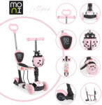 Moni Lollipop roller üléssel katicás pink