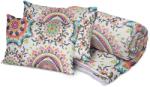 Alcam szett 2 db mikroszálas párnából 50x70 cm és paplanból 200x220 cm, Kantha, többszínű