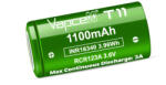 Vapcell T11 INR16340 1100mAh 3A tölthető li-ion akkumulátor