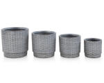 RPX-GHI Set Ghivece Exterior - Yasmin, 4p (40541)