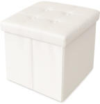 RPX-TAB Taburet Pliabil Depozitare Modern - 38X38X38CM / Bej (46555R)