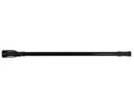RPX-DUS Bara Perdea Dus Metalica - 70-120cm / Negru (46785r) Perdea de dus