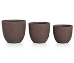 RPX-GHI Set Ghivece Exterior - Lara, 3p (40551)