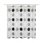 RPX-DUS Perdea Dus 90g / 180x200cm - Model-cercuri (46755r) Perdea de dus