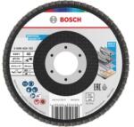 Bosch Disc lamelar pentru slefuit Bosch X451 Conic | 115 mm x 22, 23 mm | Granulatie: 40 | 15 buc (2608626167)