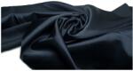 Sima szatén lycra nélkül, sötétkék színű, 50 cm x 150 cm (3140)