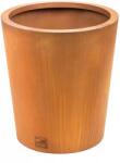 G21 Corten Round virágláda, 45 x 50 cm (KV-G21-COR45) - pepita