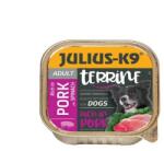 Julius-K9 Dog Terrine Adult Pork& Spinach - nedveseledel (sertés, spenót) felnőtt kutyák részére (150g) (5998274315577)