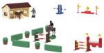  FARM SERVICE - Set de joc sportiv ecvestru PARKUR 26 buc (SK21H-42K) Figurina