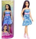 Mattel Papusa Barbie Fashionistas Originala Mattel Jucarie pentru Fete cu Rochie Denim Floral (JPT) Papusa