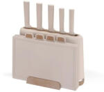 Maestro MR-1412-BEIGE Комплект ножове с блок + комплект дъски за рязан (MR-1412-BEIGE)