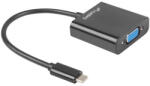 Lanberg адаптер USB type-c 3.1 -> VGA (5901969418507)