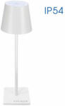 VIVALUX Led НАСТОЛНА ЛАМПА 3w 4000k 230lm БЯЛА vivalux frida (3800234852126)
