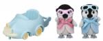 EPOCH Bebeluși pinguini gemeni cu mașinuță (OLP10395695) Figurina