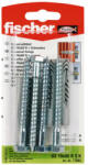 Fischer УНИВЕРСАЛЕН ДЮБЕЛ С БОЛТ Ф10Х60ММ 4 БРОЯ fischer ux r s k (4006209908808)
