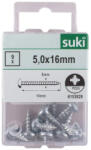 Suki ВИНТ ЗА ДЪРВО 5x16 ММ suki 9 БРОЯ (4004575538285)