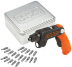 Black & Decker АКУМУЛАТОРНА ОТВЕРТКА BLACK&DECKER BDCSFL20AT-QW 3.6 V, 1.50 Ah, 5.50 (5035048706381)