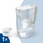 BRITA Style Essential+1 Maxtra Pro PP филтърна кана (бяла) (1058040) Филтрираща кана