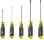 RYOBI КОМПЛЕКТ МАГНИТНИ ОТВЕРТКИ 5 БРОЯ torx ryobi rhsdst5 (4892210225153)