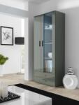 Cama meble Витрина Cama SOHO S6 2D2S сив/сив гланц (SOHOWITS6 SZ/SZ)