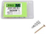 Pro m МЕТАЛЕН ДЮБЕЛ ЗА ГИПСОКАРТОН С ВИНТ 8 БРОЯ pro m gkd m (3800160906498)