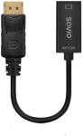 SAVIO Адаптер Savio DisplayPort (M) v1.2 - HDMI A (F) v1.4, 4K, AK-62 (AK-62)