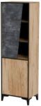 Cama meble Cama 2D библиотека OVO 50x38xH182.5 дъб/бетон (OVO 201302)