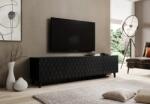 Cama meble RTV шкаф ASTI 200x42x52 черен мат (ASTI 474001)