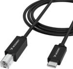 Wozinsky Кабел Wozinsky WKDDY2S USB-B - USB-C 2 м - Черен (WKDDY2S)